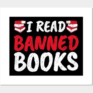 I Read Banned Books. Posters and Art